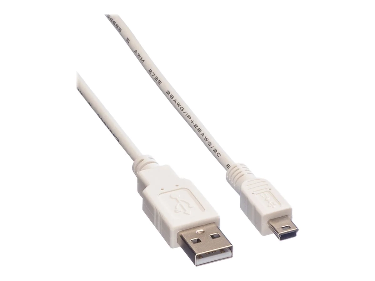 VALUE USB 2.0 Kabel Typ A - 5-Pin 1,8m