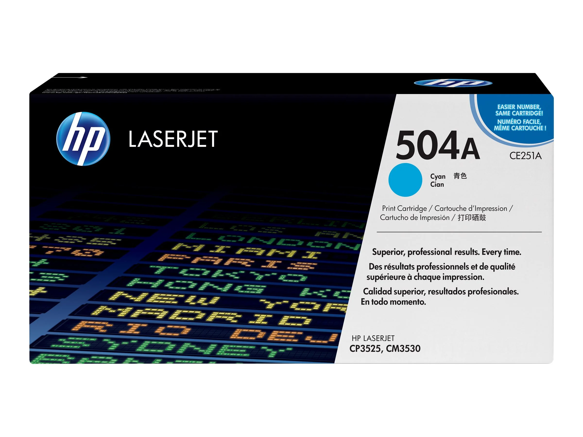 HP Toner CE251A cyan ColorSphere