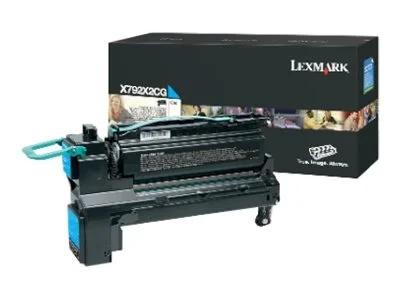 LEXMARK X792 CYAN EHY PR.CARTR. 20K