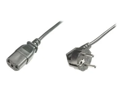 ASSMANN 100xNetzkabel Schuko schwarz 1,8