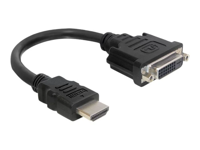 DELOCK Adapterkabel HDMI St > DVI 24+1 B