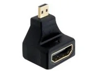 DELOCK Adapter HDMI-A Bu>-D St 90G gew.