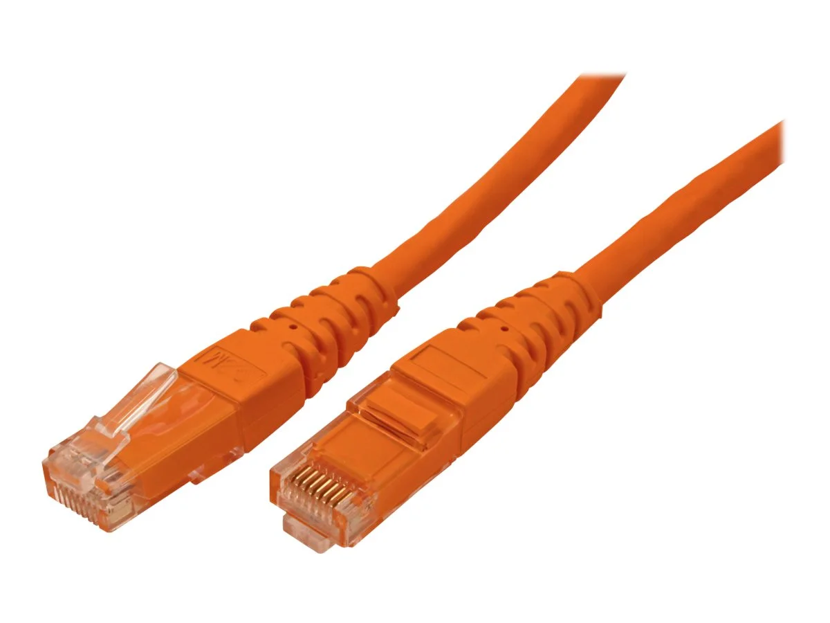 ROLINE Patchkabel Kat.6 orange 0,5m