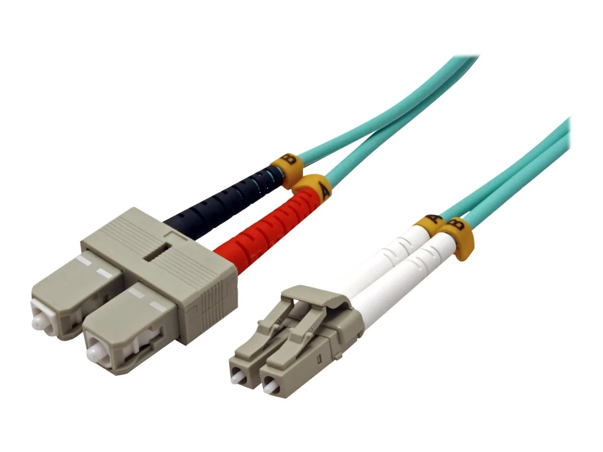 VALUE LWL-Kabel 50/125um OM3 LC/SC 1m