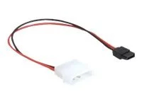 DELOCK Kabel Power IDE Molex Stecker
