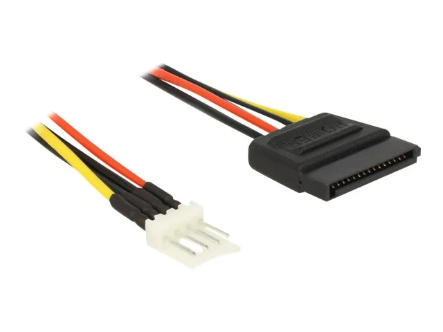DELOCK Kabel SATA 15 Pin > Floppy 4 Pin