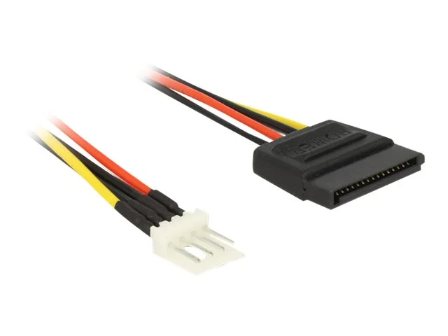 DELOCK Kabel SATA 15 Pin > Floppy 4 Pin