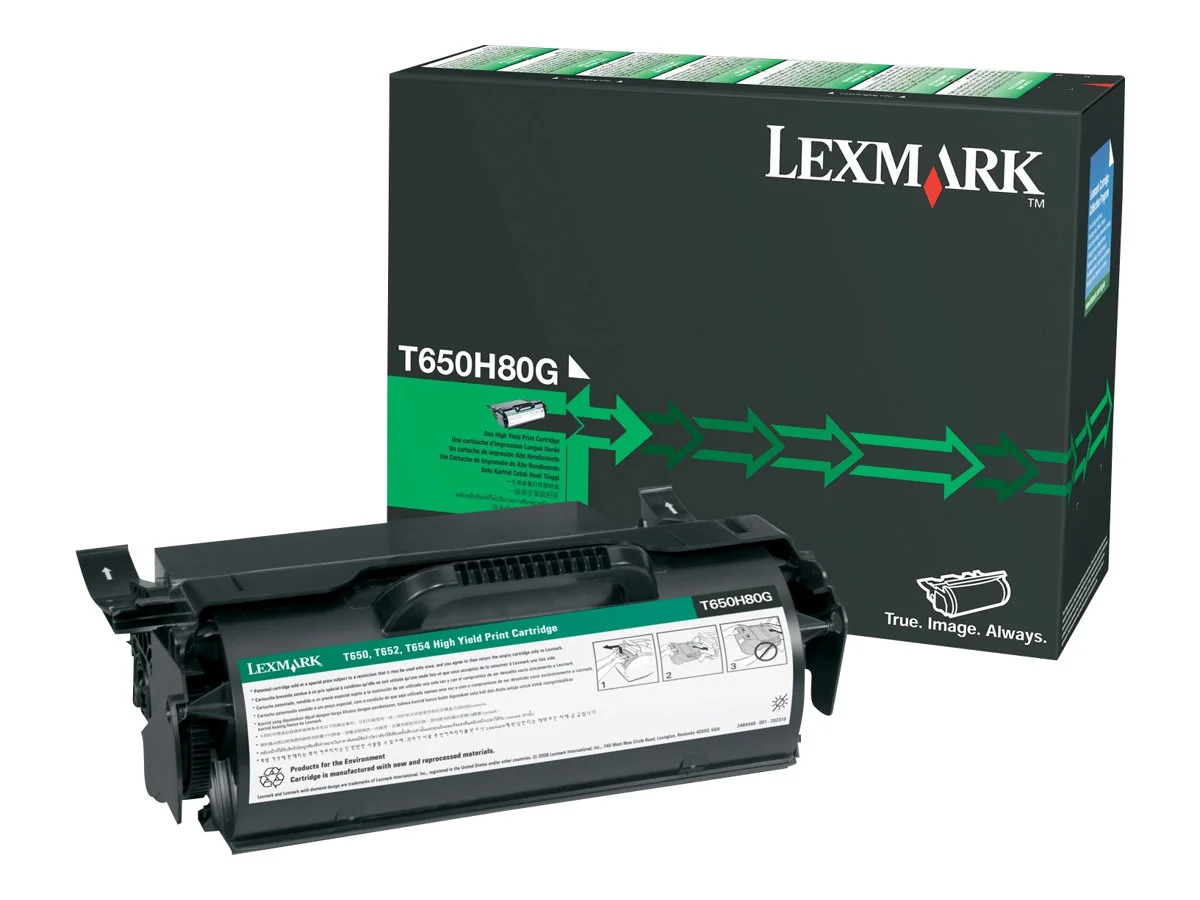 LEXMARK Toner schwarz T65x