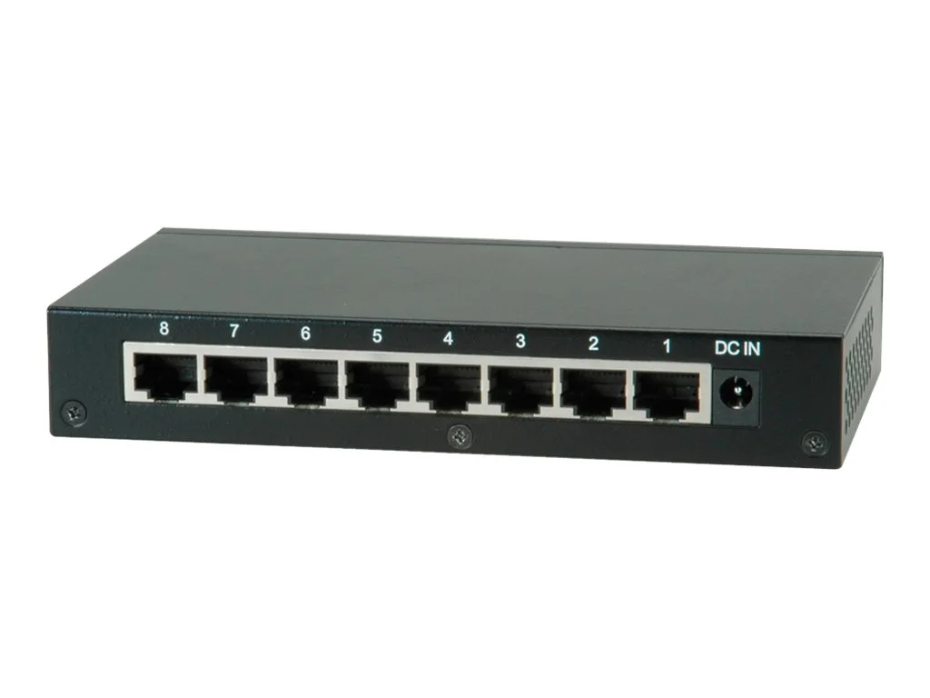 ROLINE Gigabit Ethernet Switch 8 Ports