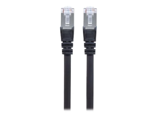 INT Netzwerkkabel Cat6 S/FTP schwarz 0,5