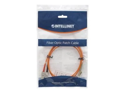INTELLINET LWL Kabel LC/SC OM1 2m