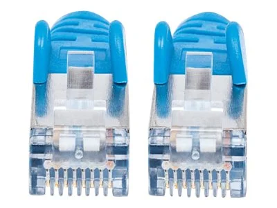 INT Netzwerkkabel Cat6A S/FTP 10m blau