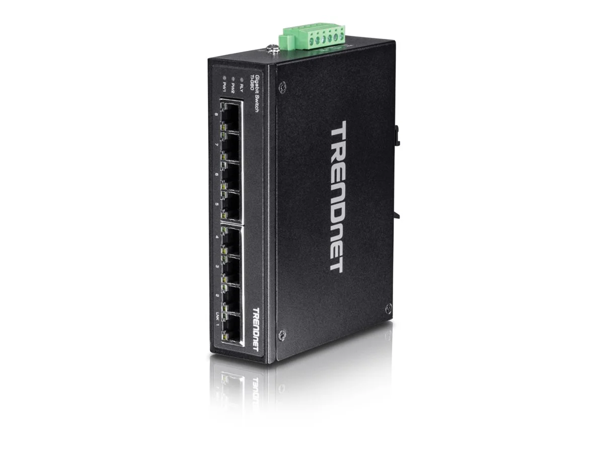 TRENDNET TI-G80 8-Port Gehärteter Switch