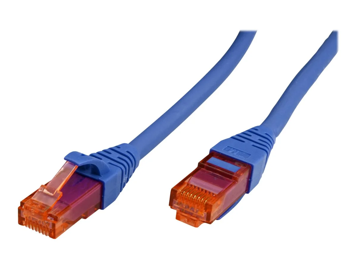 ROLINE Patchkabel Kat.6 UTP blau 1m