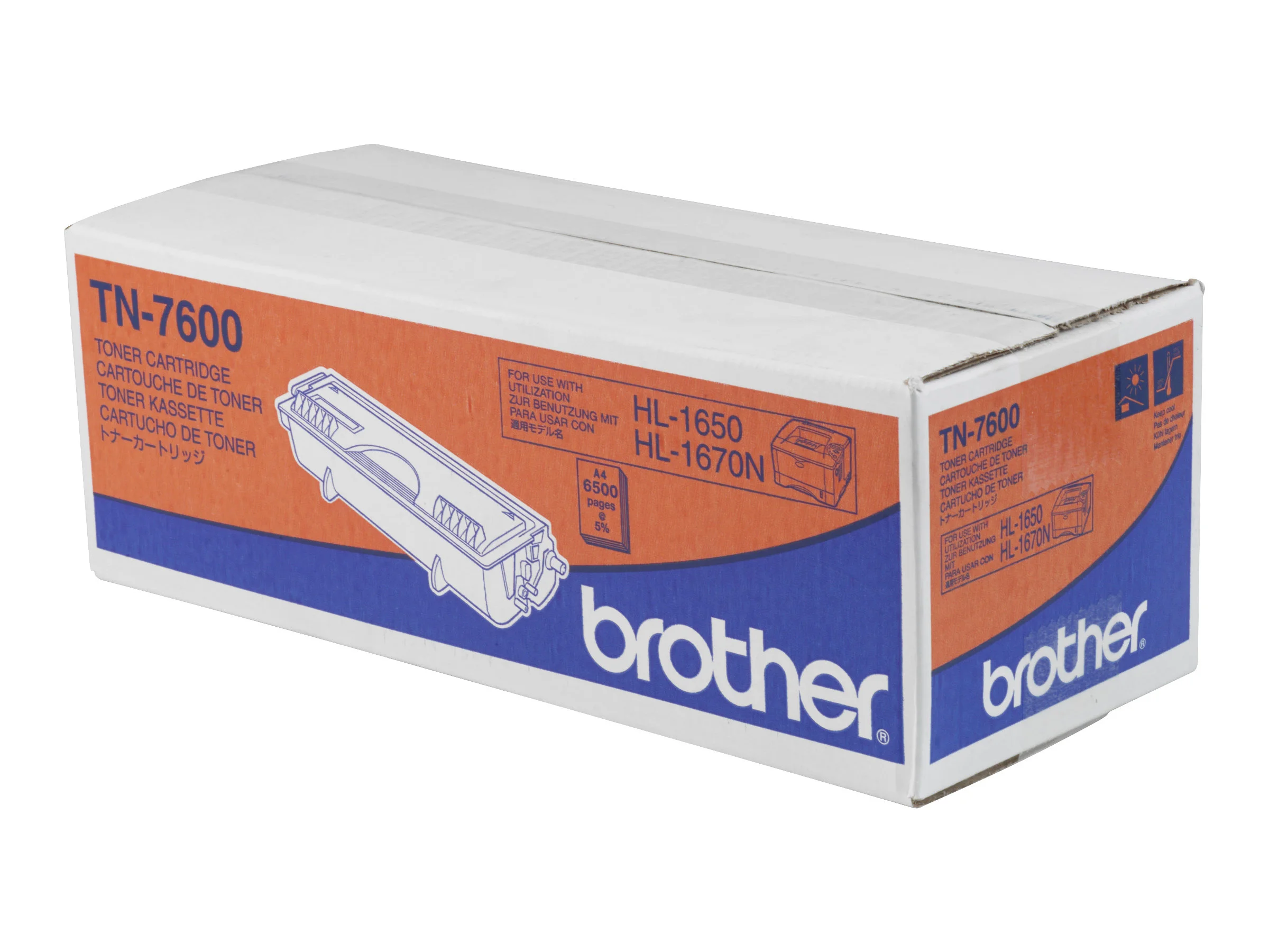 BROTHER TN7600 Toner HL1650 1670