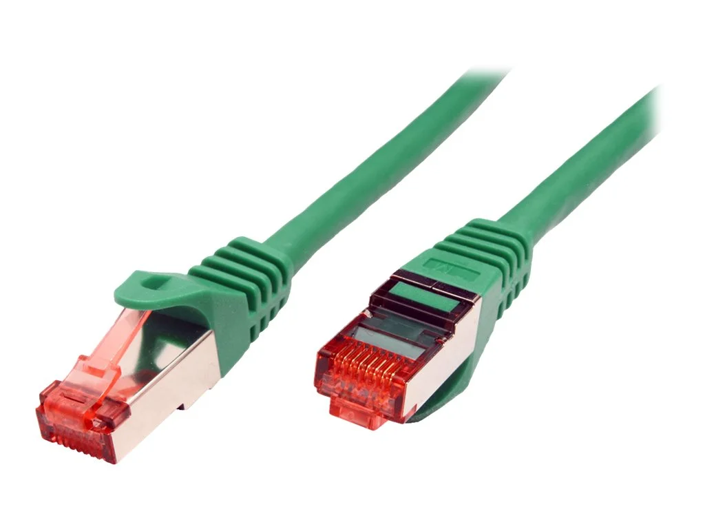 ROLINE Patchkabel Kat.6 S/FTP grün 0,3m