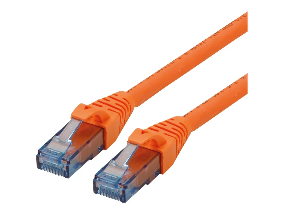 ROLINE Patchkabel Kat.6A orange 0,5m