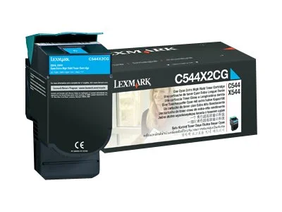 LEXMARK Toner cyan C544 4000 Seiten
