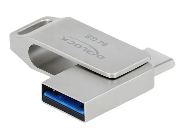 DELOCK USB 3.2 Gen 1 USB-C + Typ-A 64 GB