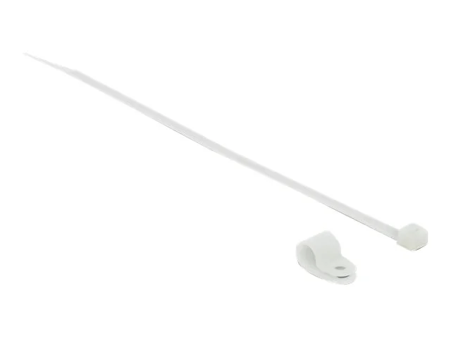 DELOCK Befestigungsschelle 7,9 weiss