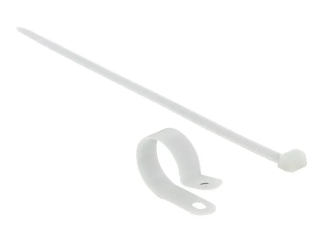 DELOCK Befestigungsschelle 25,4 weiss