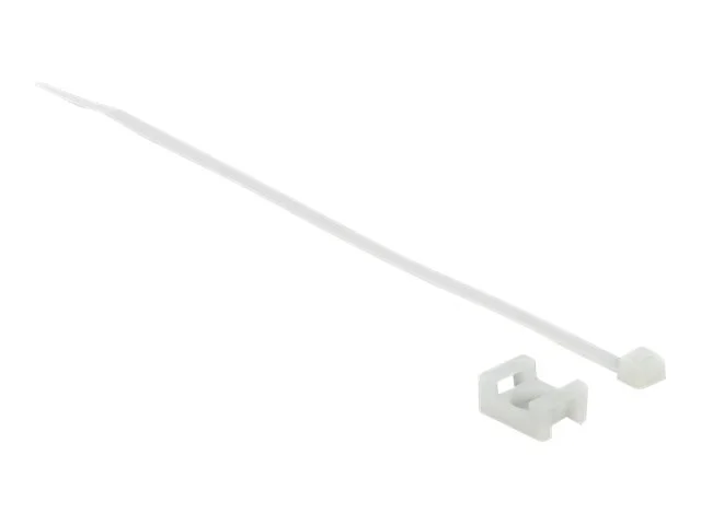 DELOCK Schraubhalter 15 x 10mm weiss