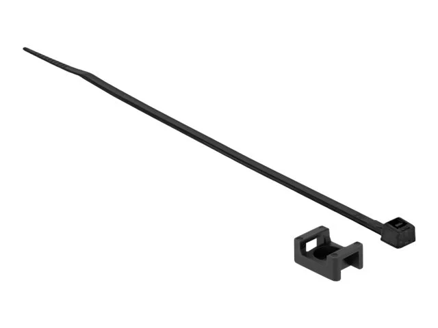 DELOCK Schraubhalter 15 x 10mm schwarz