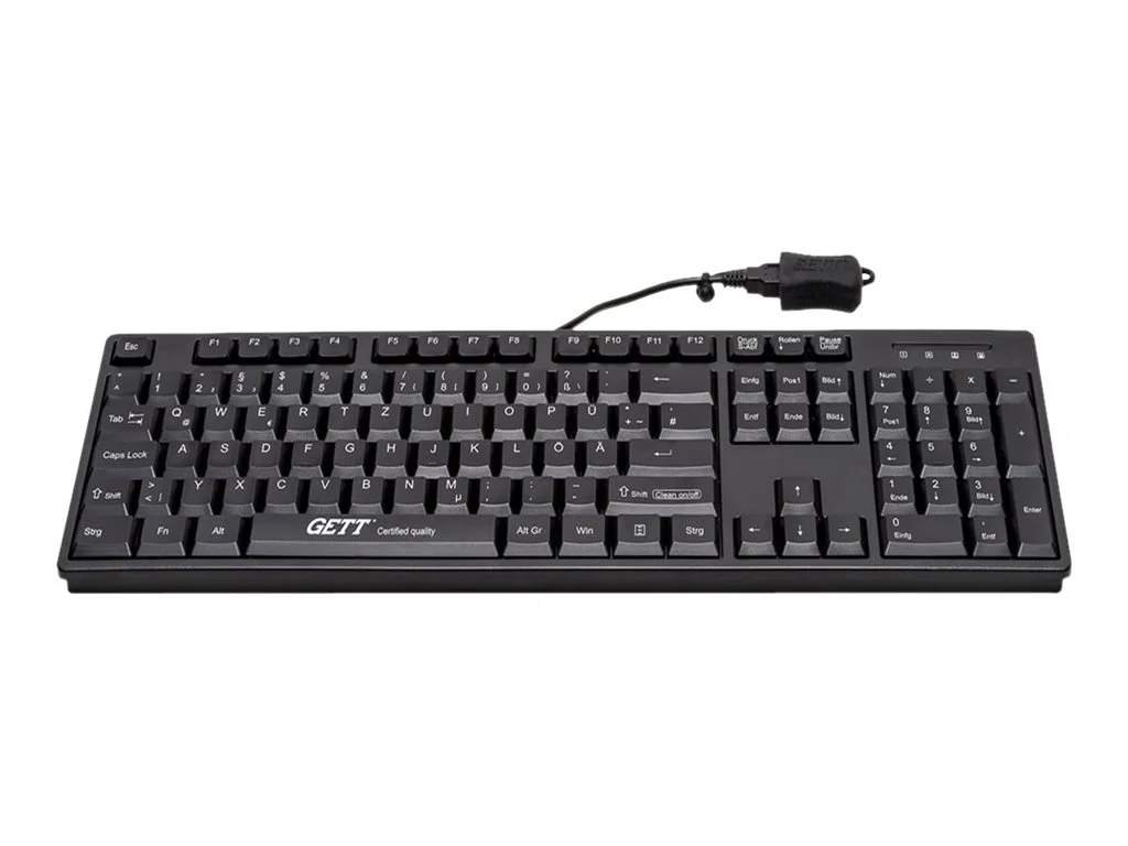 GETT TKL-105-GCQ-IP68-KGEH-BLACK-USB-CH