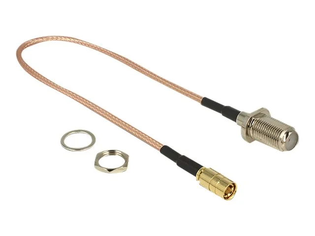 DELOCK F Buchse zum Einbau > SMB 25 cm