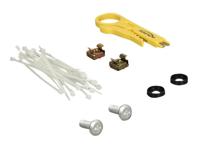 DELOCK 19 Patchpanel 24 Port Cat.6 0.5