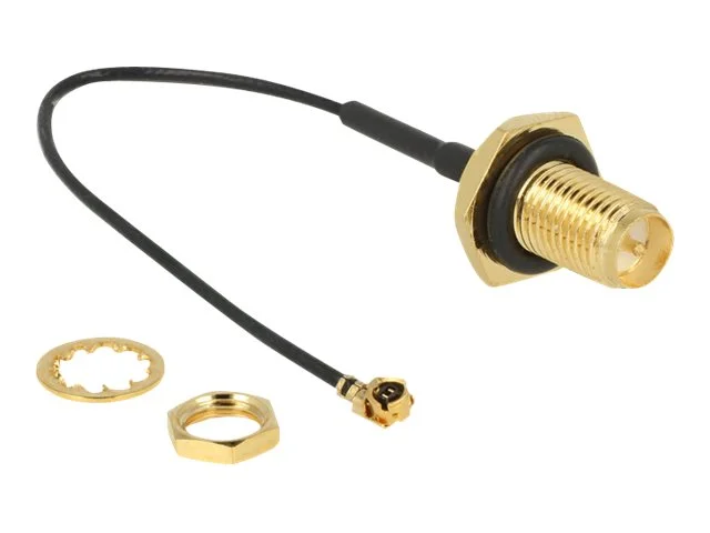 DELOCK kabel RP-SMA zum Einbau > MHF