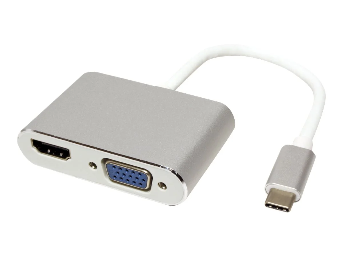 ROLINE Display Adapter USB Typ C - VGA