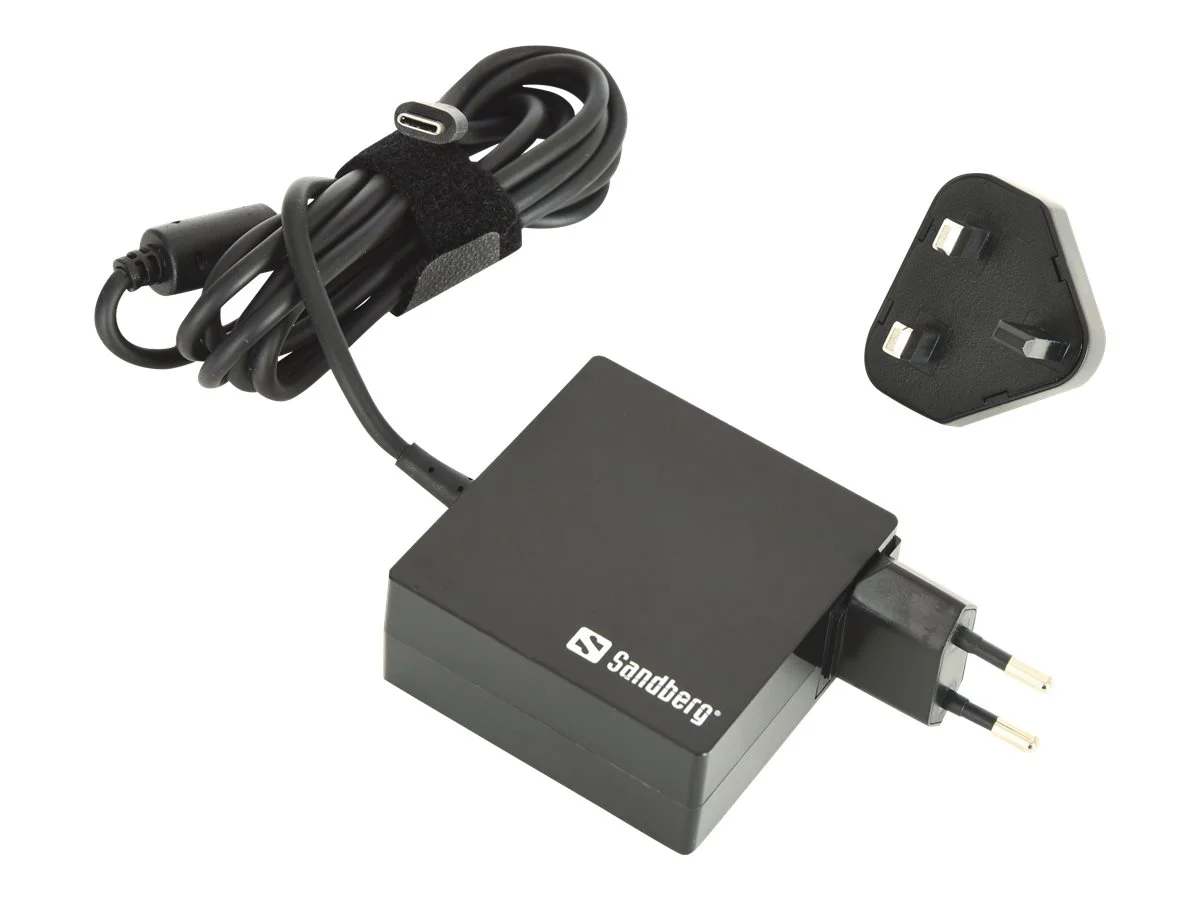 SANDBERG USB-C AC Charger 65W EU+UK