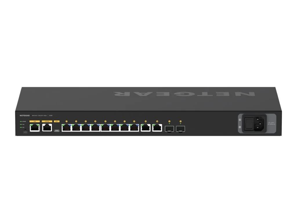 NETGEAR 12-Port AV Line M4250-10G2XF-PoE