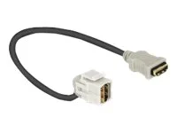 DELOCK Keystone Modul HDMI 110 mit Kabel