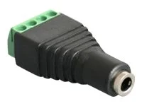 DELOCK Adapter Klinke Buchse 3,5mm>4Pin