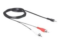 DELOCK Kabel Audio 3,5 mm Klinkenstecker
