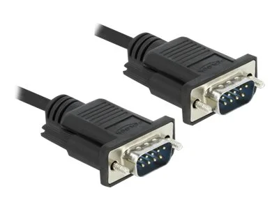 DELOCK Seriell Kabel RS-232 Sub-D9 2m