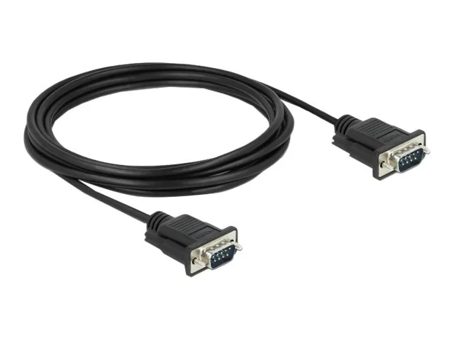 DELOCK Seriell Kabel RS-232 Sub-D9 3m