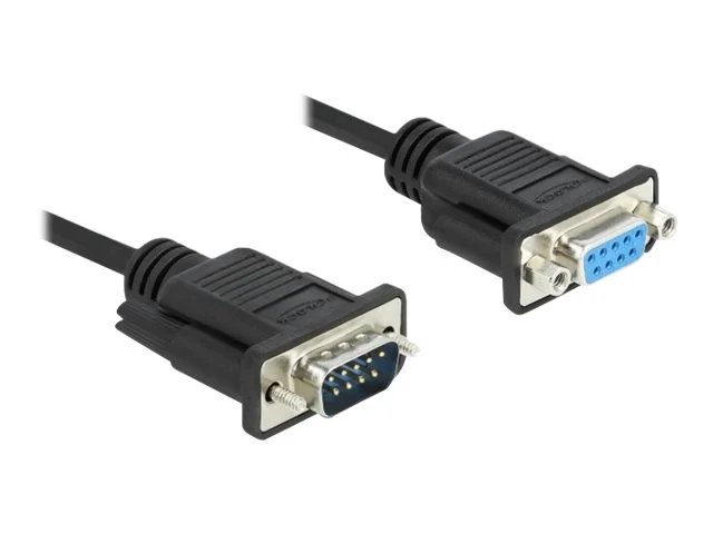DELOCK Seriell Kabel RS-232 Sub-D9 3m