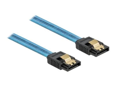 DELOCK SATA 6 Gb/s Kabel blau 70cm