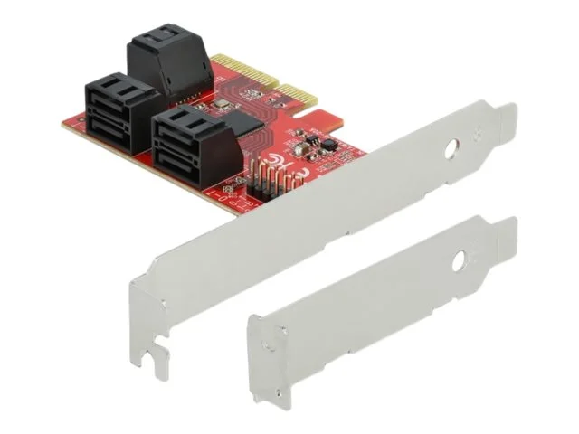 DELOCK 6 Port SATA PCI Express x4 Karte
