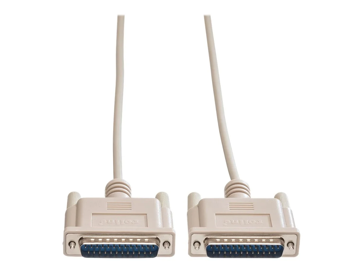 ROLINE RS232 Kabel 25pol. ST-ST 1,8m