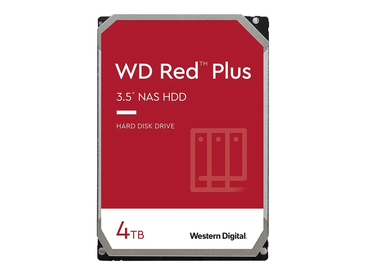 WD Red Plus 4TB SATA 6Gb/s 8,9cm HDD