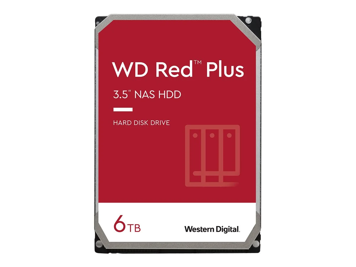 WD Red Plus 6TB SATA 6Gb/s 8,9cm HDD