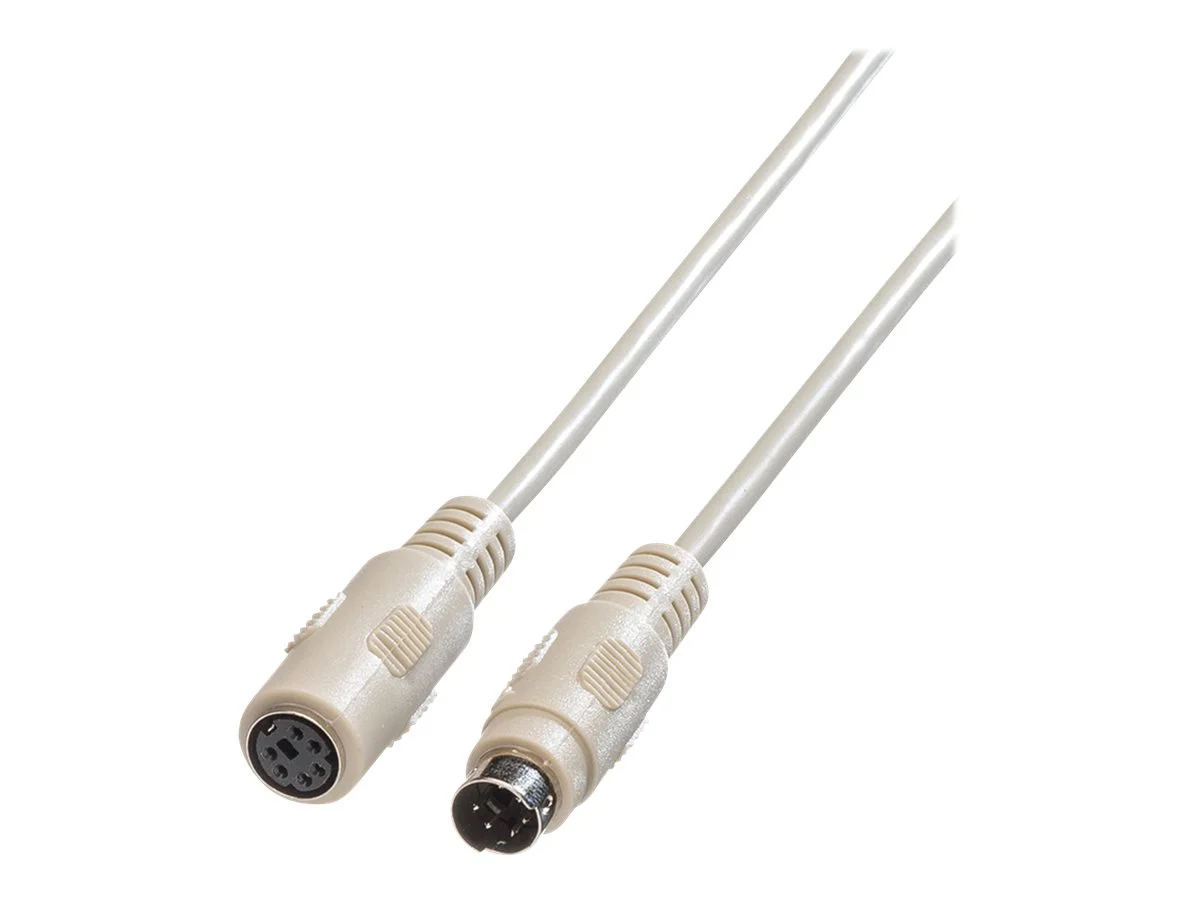 ROLINE Tastatur-Kabel-PS/2 ST/BU 10m