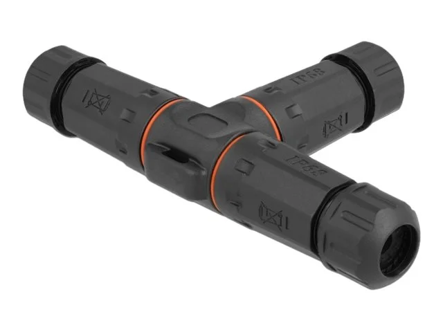 DELOCK Kabelverbinder T-Form 4 Pin IP68