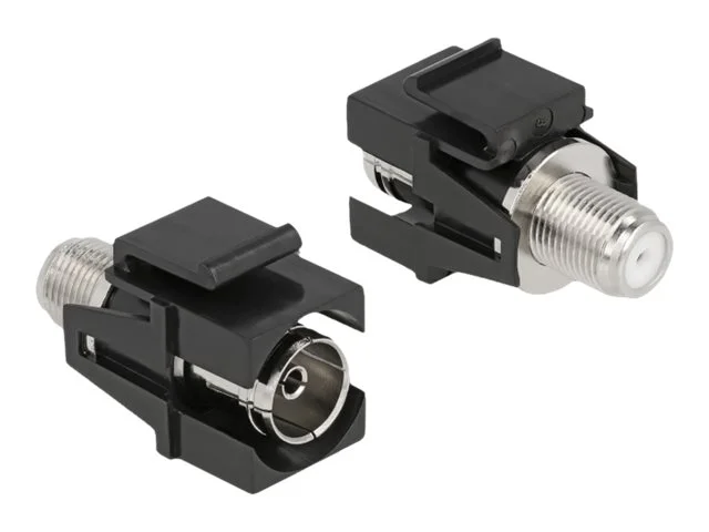 DELOCK Keystone Modul IEC Buchse zu F