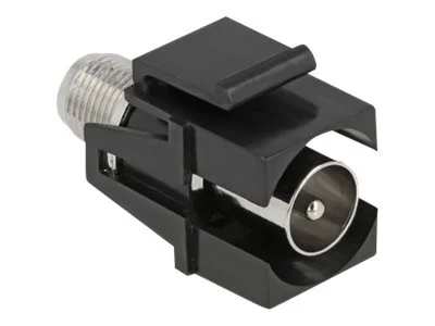 DELOCK Keystone Modul IEC Stecker zu F