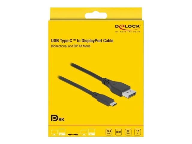 DELOCK Bidirektionales USB Type-C zu DP